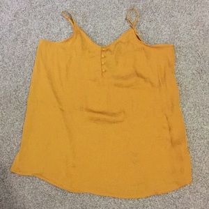 Gap Mustard yellow tank top